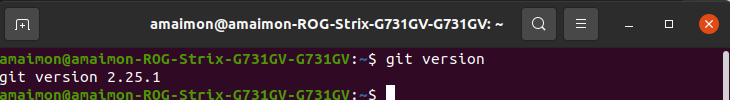 git version